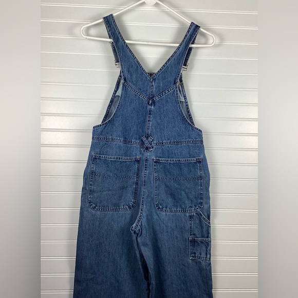 - Modern Edge Large Denim Bib Carpenter
Overalls Jumpsuits tiger embroidered - Picture 8 of 11